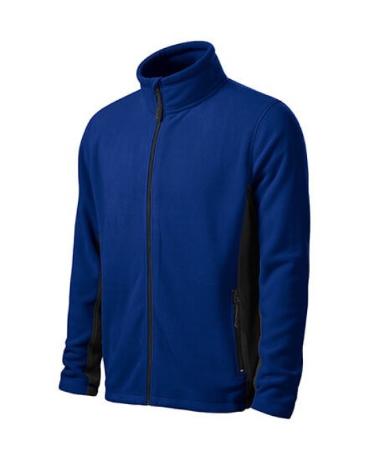 Fleece pentru barbati, calduros si rezistent la vant, bicolor,220g/m2 Albastru regal
