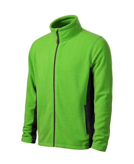 Fleece pentru barbati, calduros si rezistent la vant, bicolor,220g/m2 Verde mar