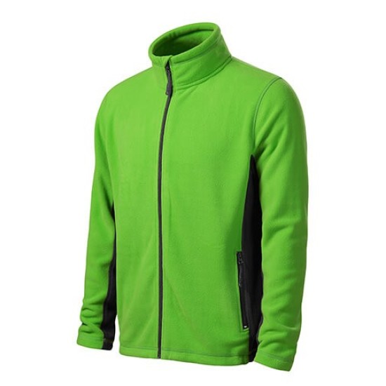 Fleece pentru barbati, calduros si rezistent la vant, bicolor,220g/m2 Verde mar