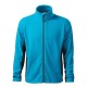Jacheta fleece barbati bicolora,220g/m2 Turcoaz-negru Jacheta fleece barbati bicolora,220g/m2 Turcoaz-negru