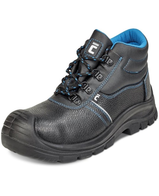 Bocanci de protectie S3, 6 luni garantie in purtare, Negru