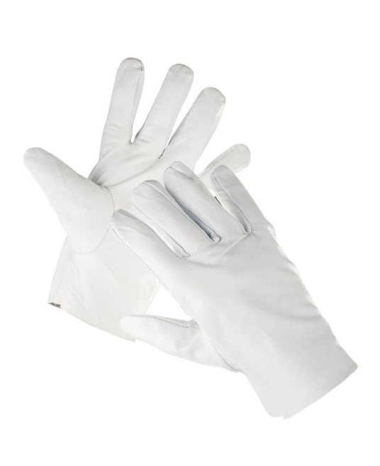 HAWK Manusi de protectie din piele Gri