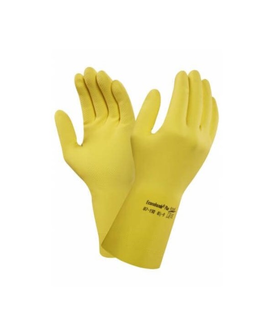 Ansell 87-190/xxx EconohandsPlus Manusi de protectie antichimica Galben