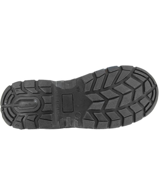 Pantofi de protectie  bombeu compozit si lamela, talpa PU/PU,S1P  [FC14] Negru