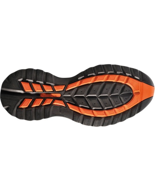 Pantofi de protectie S1P, talpa confortabila EVA/cauciuc, Portocaliu