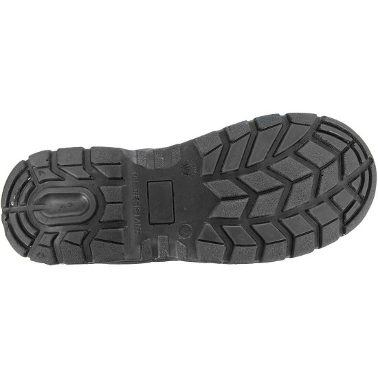 Pantofi de protectie cu bombeu compozit si lamela, talpa PU/TPU, S3 [FC44] Negru