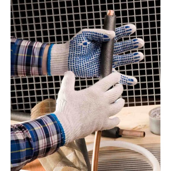 PLOVER Manusi de protectie TC cu picouri PVC PLOVER Manusi de protectie TC cu picouri PVC