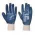 Manusi de protectie din nitril, rezistente la uleiuri si carburanti, manseta stransa[A300] Bleumarin