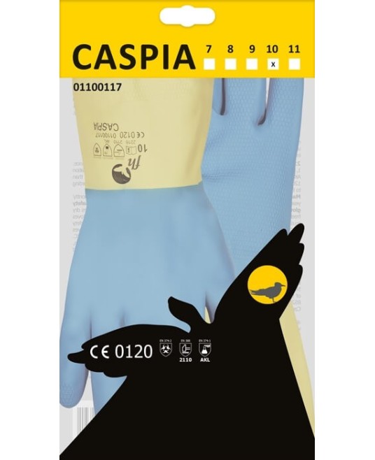 Manusi de protectie antichimica latex/neopren