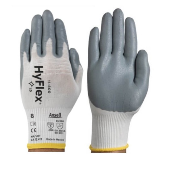 Ansell 11-800 HyFlex Manusi de protectie premium, spuma de nitril Ansell 11-800 HyFlex Manusi de protectie premium, spuma de nitril