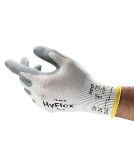 Ansell 11-800 HyFlex Manusi de protectie premium, spuma de nitril
