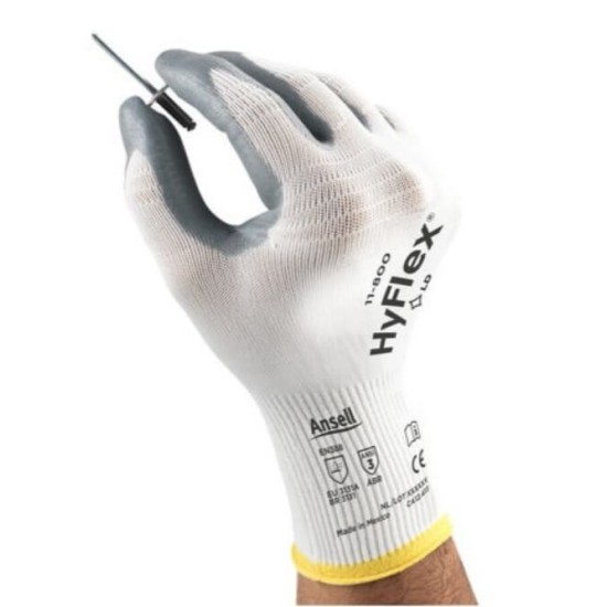 Ansell 11-800 HyFlex Manusi de protectie premium, spuma de nitril Ansell 11-800 HyFlex Manusi de protectie premium, spuma de nitril