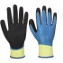 Manusi de protectie antitaiere Aqua Cut Pro [AP50] Negru si albastru