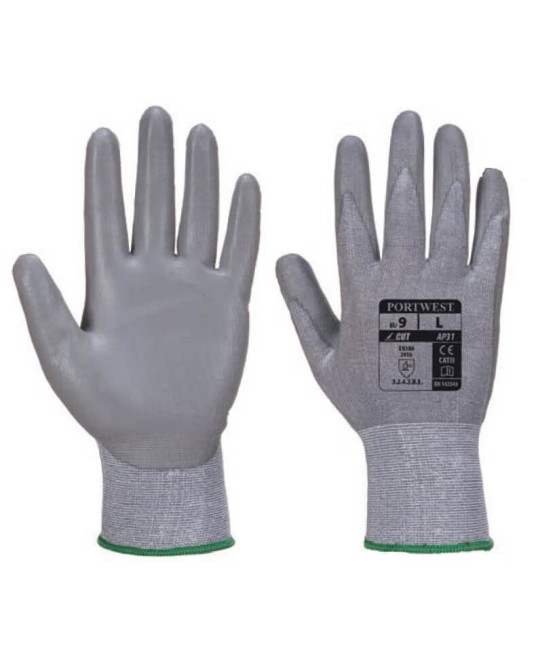 Manusi de protectie antitaiere Senti Cut Lite [AP31] Negru si gri