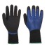 Manusi de protectie termica frig, impermeabile, strat dublu latex [AP01] Negru si albastru