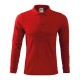 Tricou polo maneca lunga barbati, bumbac,180g/m2 Malfini Single J. LS211 Rosu Tricou polo maneca lunga barbati, bumbac,180g/m2 Malfini Single J. LS211 Rosu