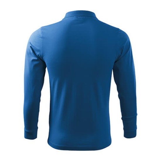 Tricou polo maneca lunga barbati, bumbac,180g/m2 Malfini Single J. LS211 Albastru azuriu Tricou polo maneca lunga barbati, bumbac,180g/m2 Malfini Single J. LS211 Albastru azuriu