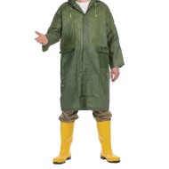 Pelerina de ploaie PVC verde