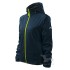 Jacheta softshell pentru femei, gluga, 3 straturi Albastru marin