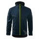 Jacheta softshell pentru barbati, gluga, 3 straturi Turcoaz Jacheta softshell pentru barbati, gluga, 3 straturi Turcoaz