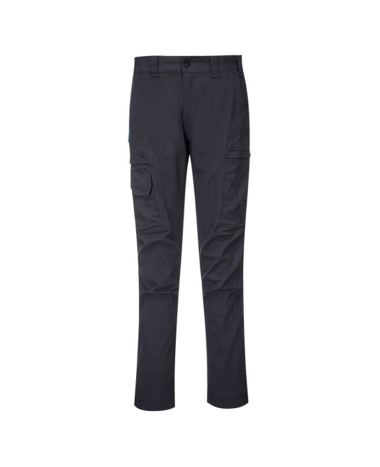 Pantaloni de lucru calitate premium Portwest, bumbac 255g, colectia KX3 [T801] Gri