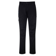 Pantaloni de lucru calitate premium Portwest, bumbac 255g, colectia KX3 [T801] Negru