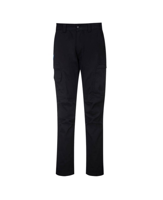 Pantaloni de lucru calitate premium Portwest, bumbac 255g, colectia KX3 [T801] Negru