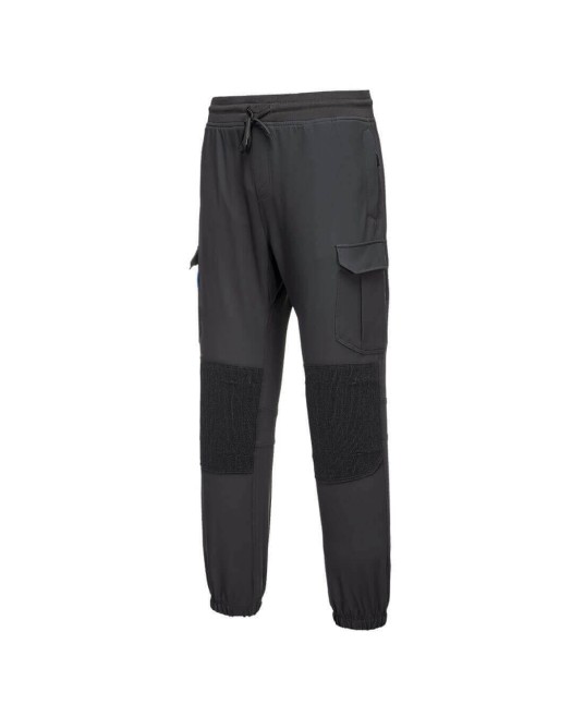 Pantaloni de lucru model sport, intariti in genunchi, snur in talie,colectia KX3 [T803] Gri