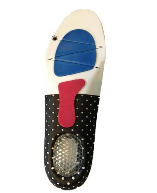 Pantofi de protectie sport S1P, Albastru si portocaliu