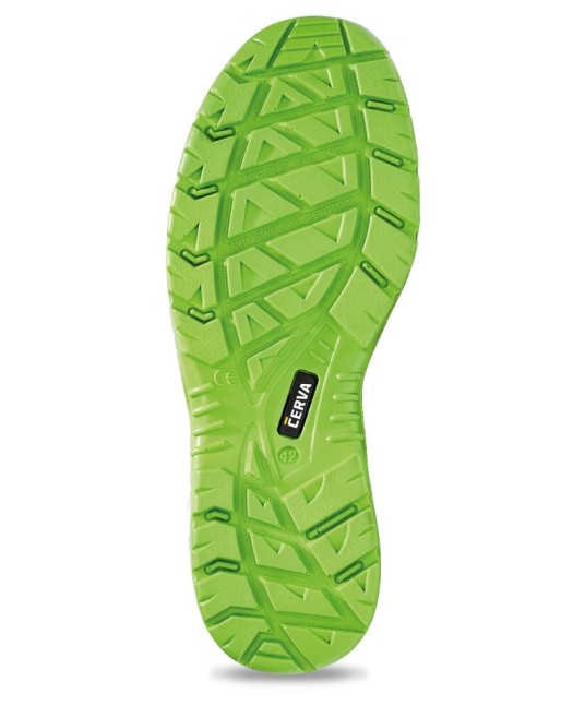Pantofi de protectie ESD foarte comozi S1P Negru cu verde