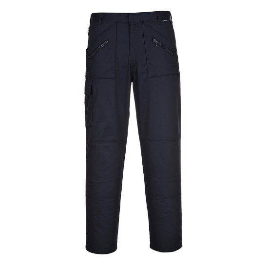Pantaloni de lucru rezistenti, 11 buzunare, tercot, 245g/m2, scund, bleumarin Pantaloni de lucru rezistenti, 11 buzunare, tercot, 245g/m2, scund, bleumarin