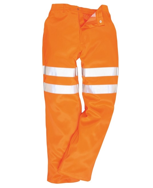 Pantaloni HiVis 80% poliester si 20% bumbac