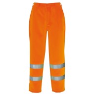 Pantaloni reflectorizanti Hi-Vis polibumbac [E041] Portocaliu