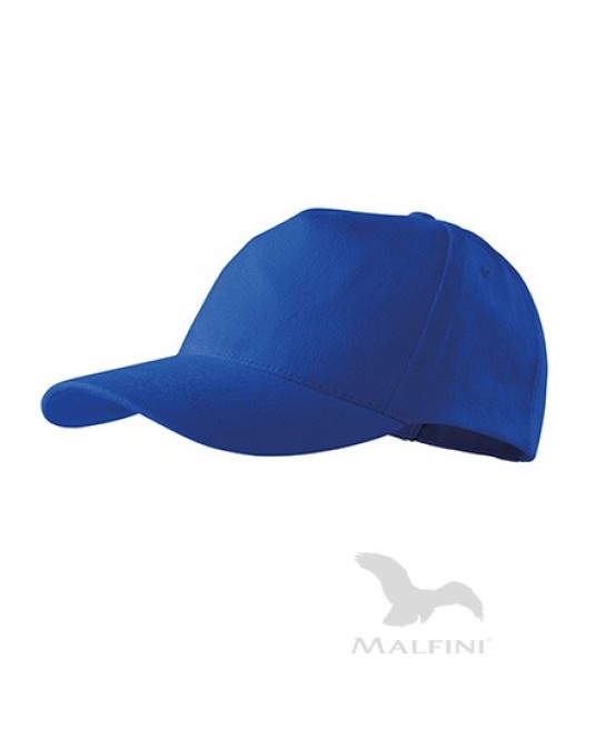 Sapca unisex Malfini 5P 307, bumbac 340g/m2 Bleumarin