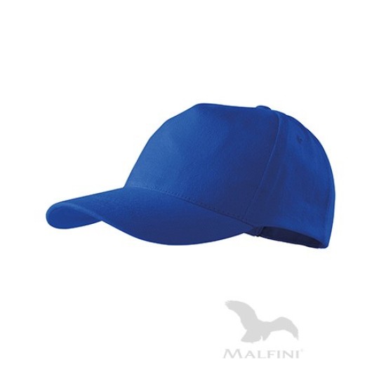Sapca unisex Malfini 5P 307, bumbac 340g/m2 Bleumarin