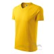 Tricou barbati V-neck 102 Malfini, bumbac 160g/m2 Galben