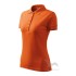 Pique Polo tricou polo maneca scurta pentru femei [210 Pique Polo] Portocaliu