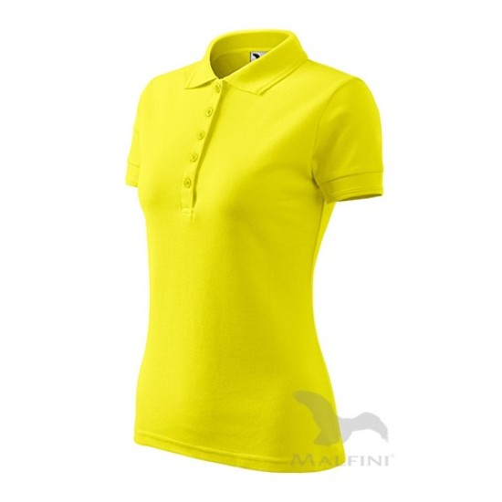 Pique Polo tricou polo maneca scurta pentru femei [210 Pique Polo] Lamaie