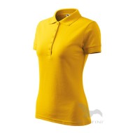 Pique Polo tricou polo maneca scurta pentru femei [210 Pique Polo] Galben