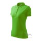 Pique Polo tricou polo maneca scurta pentru femei [210 Pique Polo] Verde mar