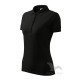 Tricou polo femei 200g/m2, Malfini Pique Polo 210, Negru Tricou polo femei 200g/m2, Malfini Pique Polo 210, Negru