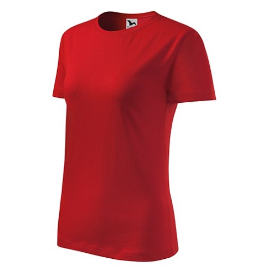 Tricou femei bumbac 145g/m2 Malfini Classic New 133 Rosu Tricou femei bumbac 145g/m2 Malfini Classic New 133 Rosu