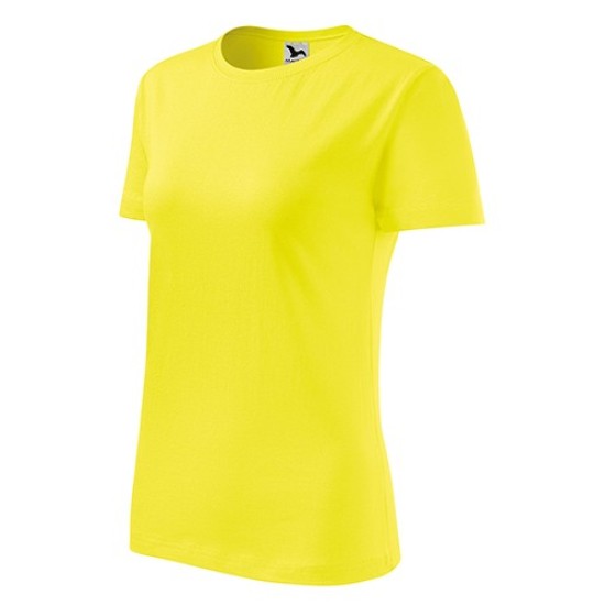 Tricou femei bumbac 145g/m2 Malfini Classic New 133 Galben Lamaie Tricou femei bumbac 145g/m2 Malfini Classic New 133 Galben Lamaie