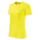 Tricou femei bumbac 145g/m2 Malfini Classsic New 133 Galben Lamaie