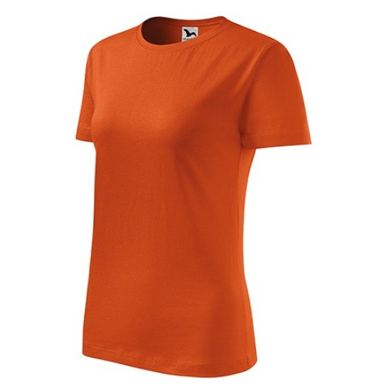 Tricou femei bumbac 145g/m2 Malfini Classic New 133 Portocaliu Tricou femei bumbac 145g/m2 Malfini Classic New 133 Portocaliu