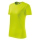 Tricou femei bumbac 145g/m2 Malfini Classsic New 133 Verde Lime