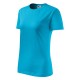 Tricou femei bumbac 145g/m2 Malfini Classic New 133 Turcoaz Tricou femei bumbac 145g/m2 Malfini Classic New 133 Turcoaz