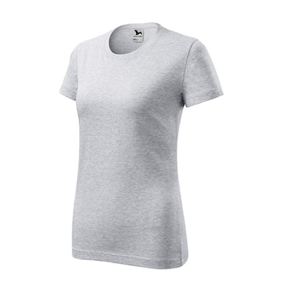 Tricou femei bumbac 145g/m2 Malfini Classic New 133 Gri deschis Tricou femei bumbac 145g/m2 Malfini Classic New 133 Gri deschis