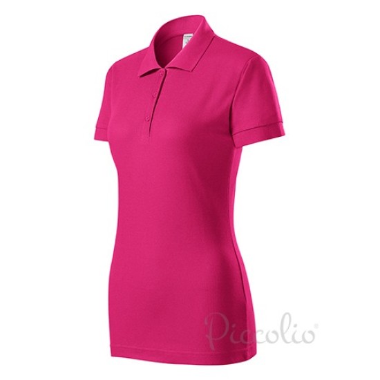 Tricou polo femei 170g/m2 Malfini Joy P22 Roz Magenta