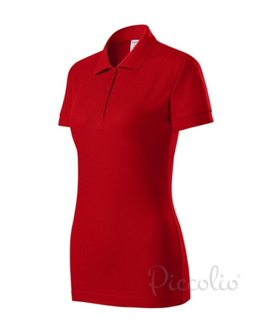 Tricou polo femei 170g/m2 Malfini Joy P22 Rosu